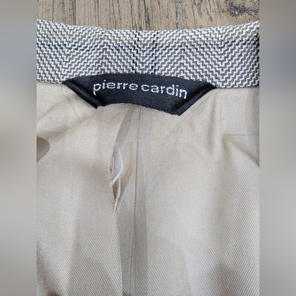 Vintage Pierre Cardin 100% Pure Wool Tailored Sport Coat, Brown, 44R - Picture 11 of 16